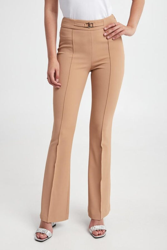 Liu jo Eco-sustainable stretch flare trousers CF3144T2527X0505