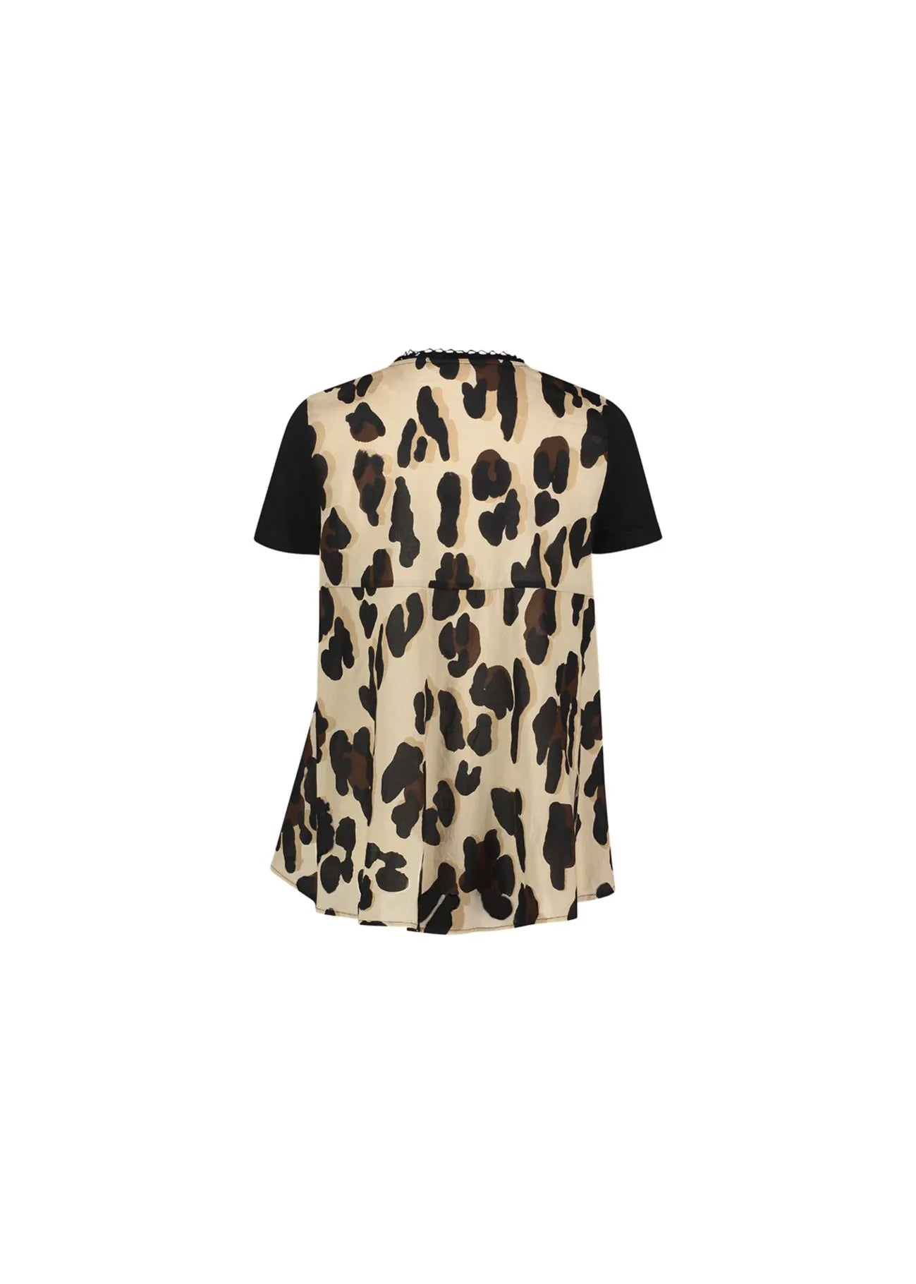 T-shirt con stampa animalier 311FD64002