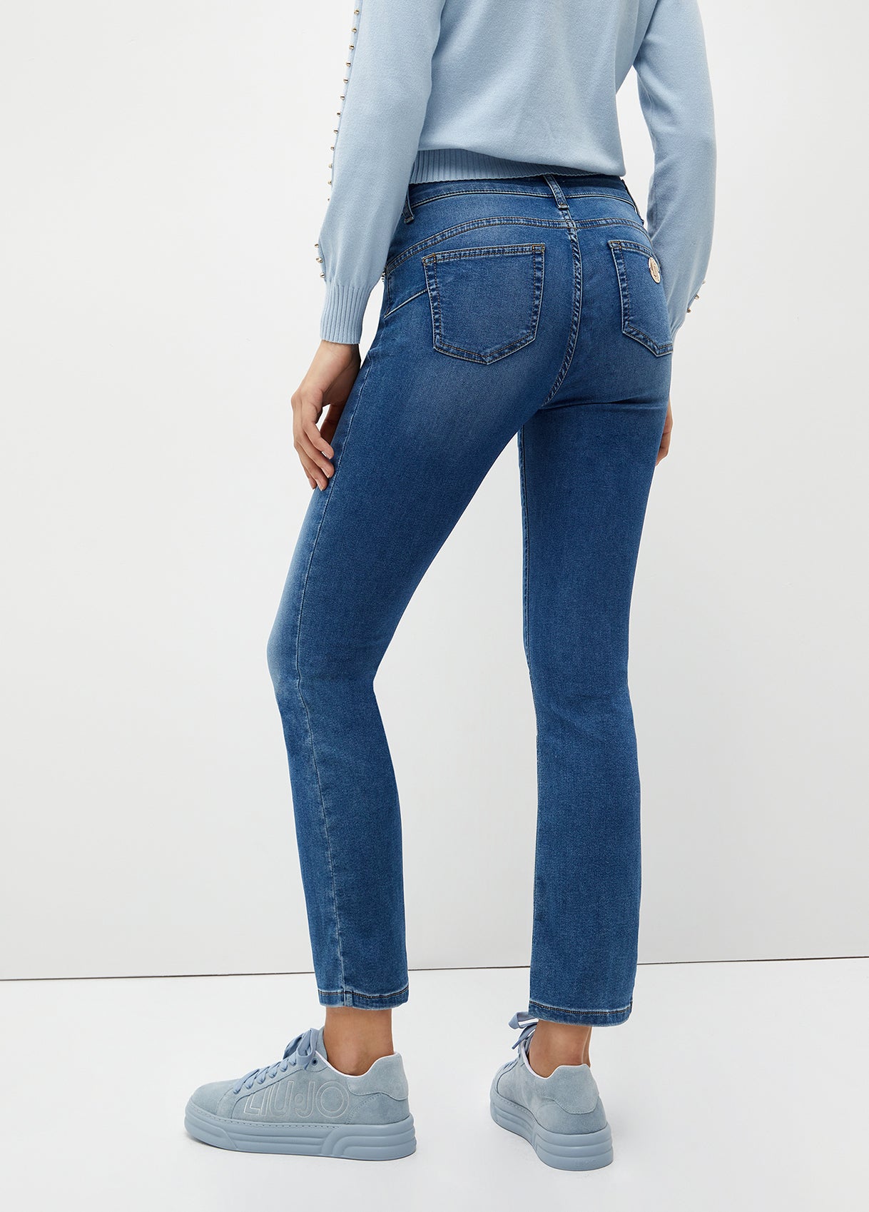 Jeans with studs Liu Jo TA3206D4655