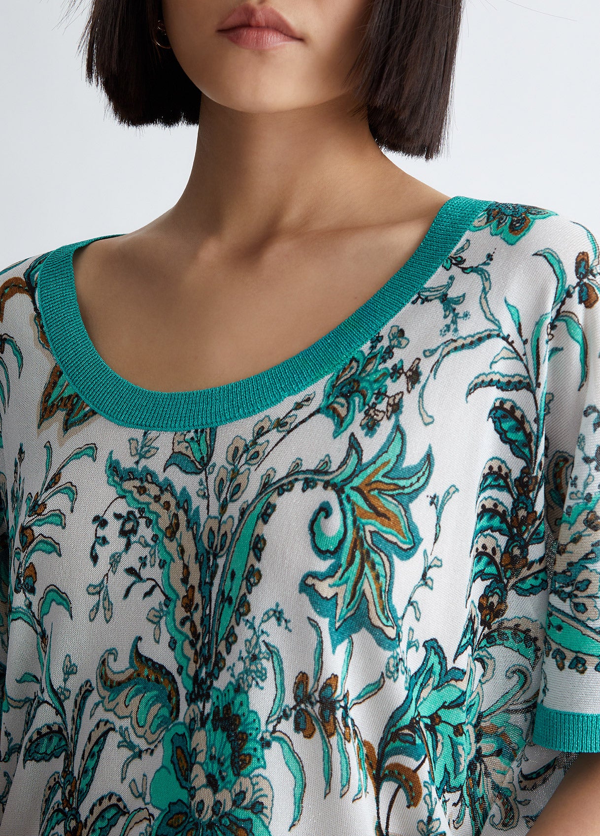 Pullover con stampa paisley CA3321MA24IQ9007