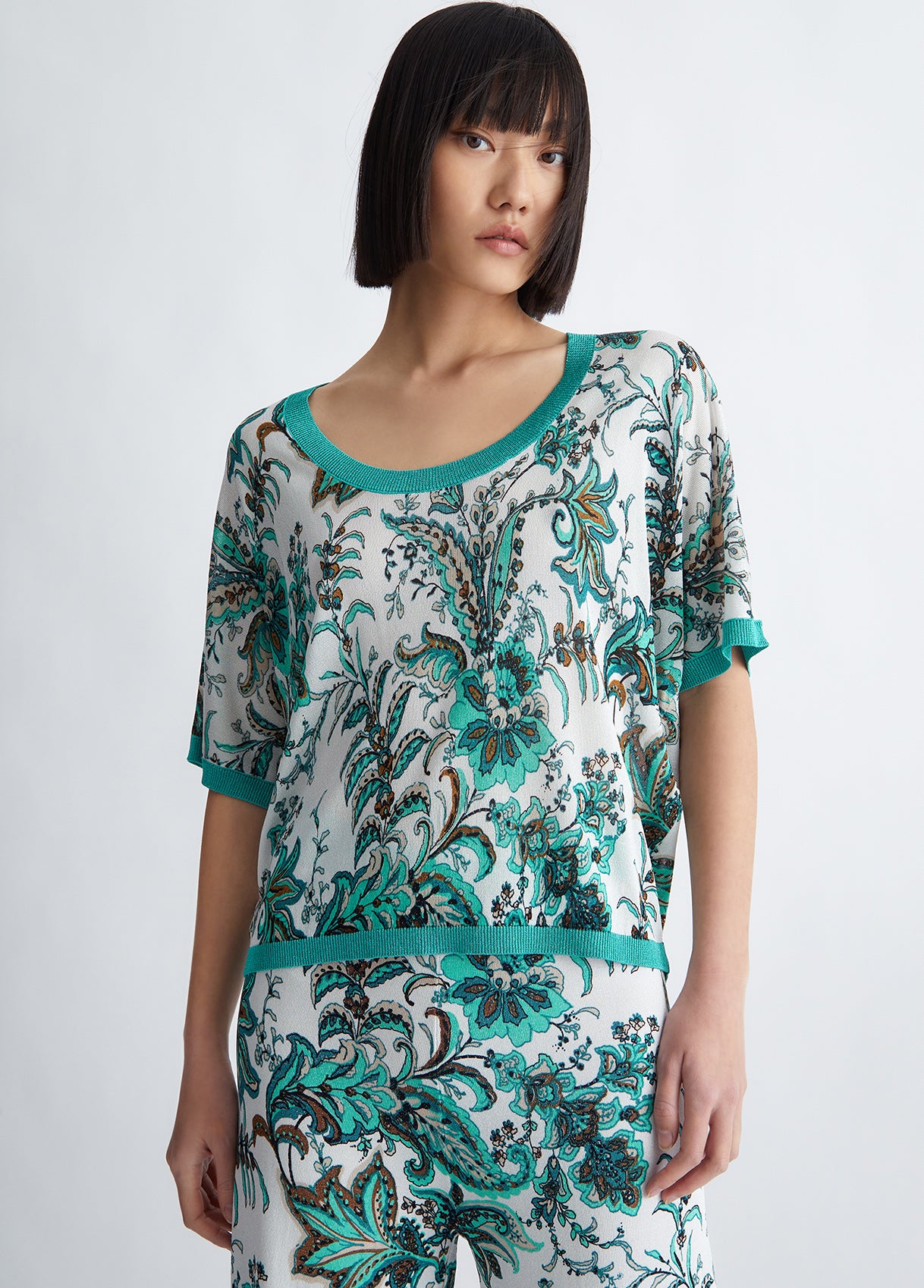 Pullover con stampa paisley CA3321MA24IQ9007