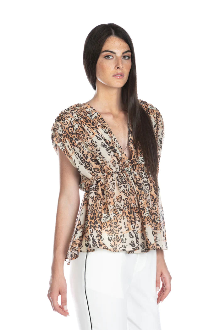 GUARDIANIM Relish half sleeve blouse 