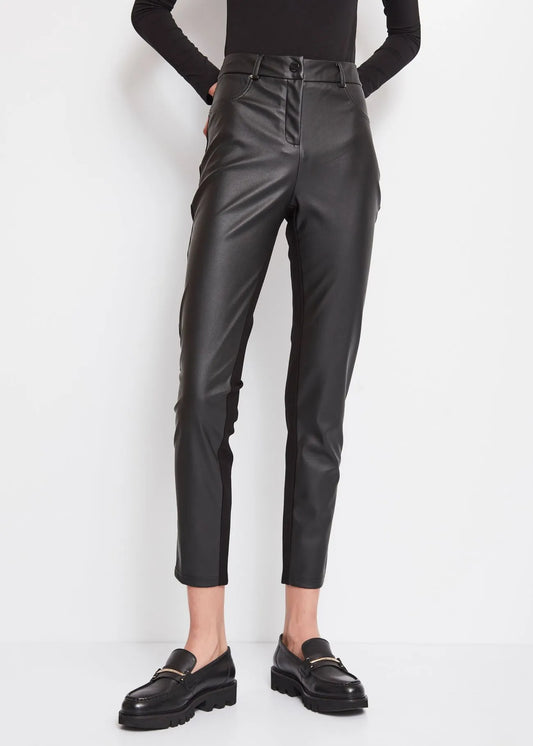 Gaudì leatherette trousers