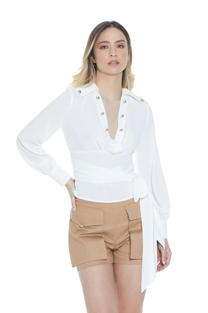 MIRFAK long sleeve blouse RDP2303009013