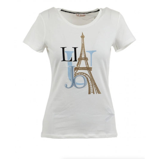 T-shirt Liu Jo ecosostenibile in cotone TA3088JS003